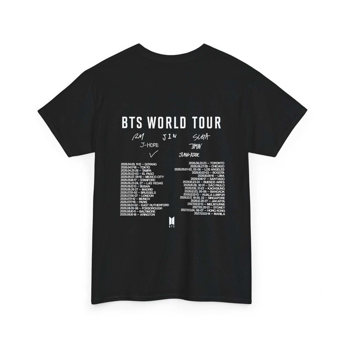 BTS Chicago Unisex Heavy Cotton Tee
