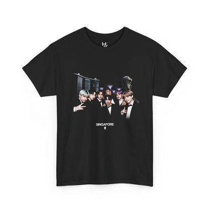 BTS Singapore Unisex Heavy Cotton Tee