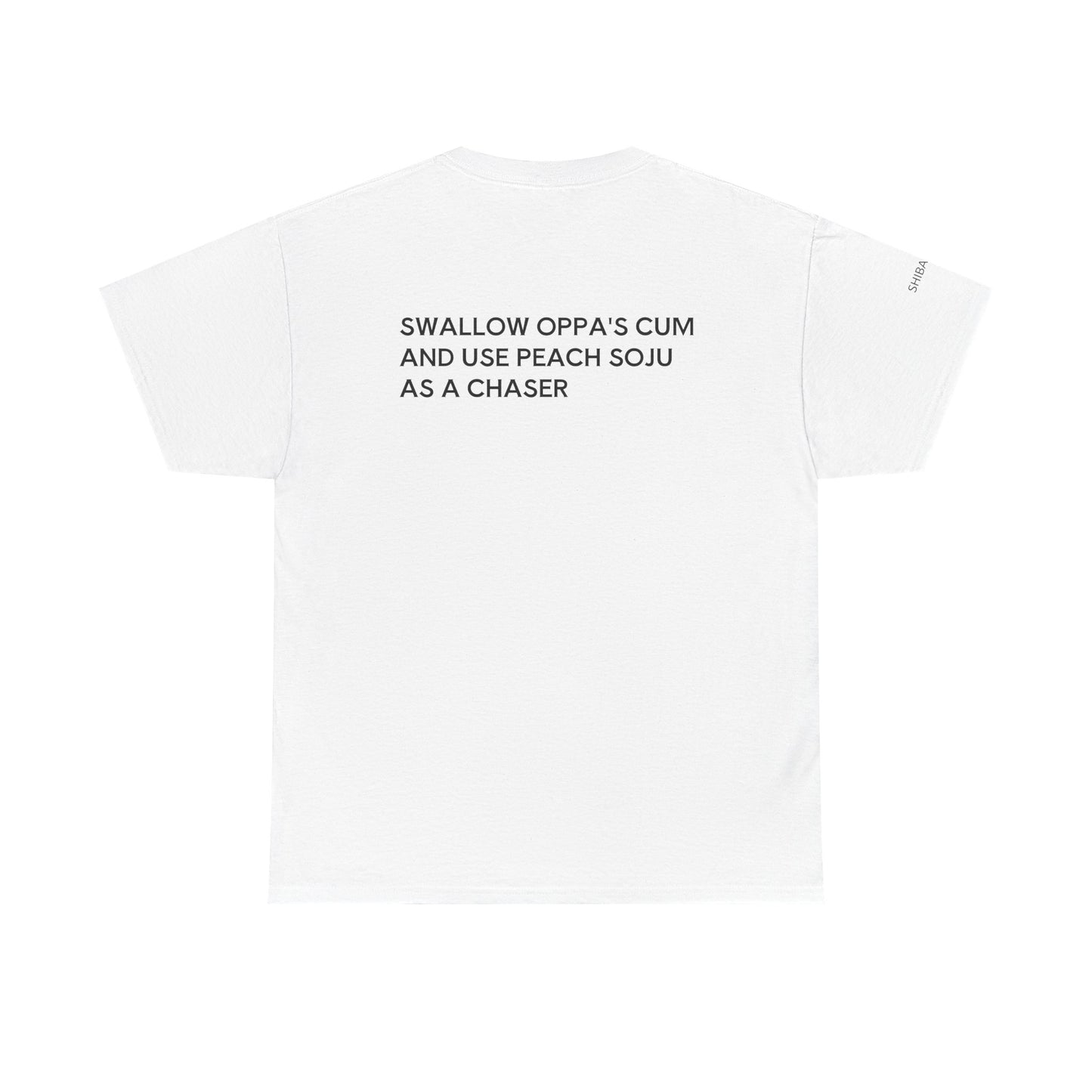 SWALLOW OPPA'S CUM - Unisex Heavy Cotton Tee