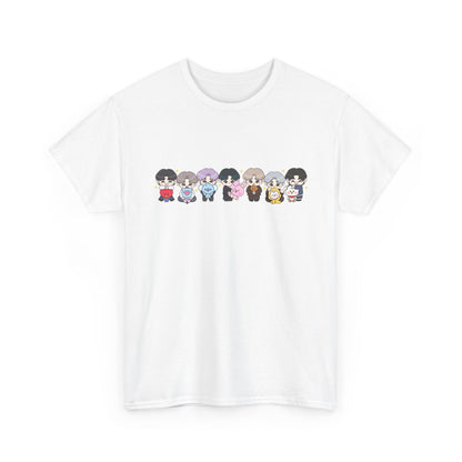 BTS character Unisex Heavy Cotton Tee
