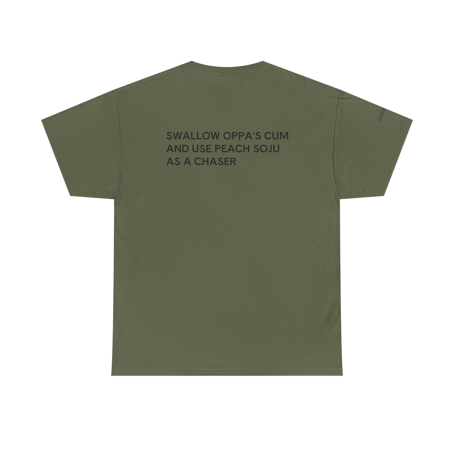 SWALLOW OPPA'S CUM - Unisex Heavy Cotton Tee