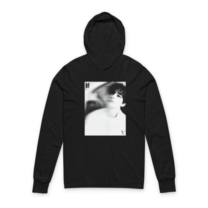 BTS V Unisex Hooded Long Sleeve Tee