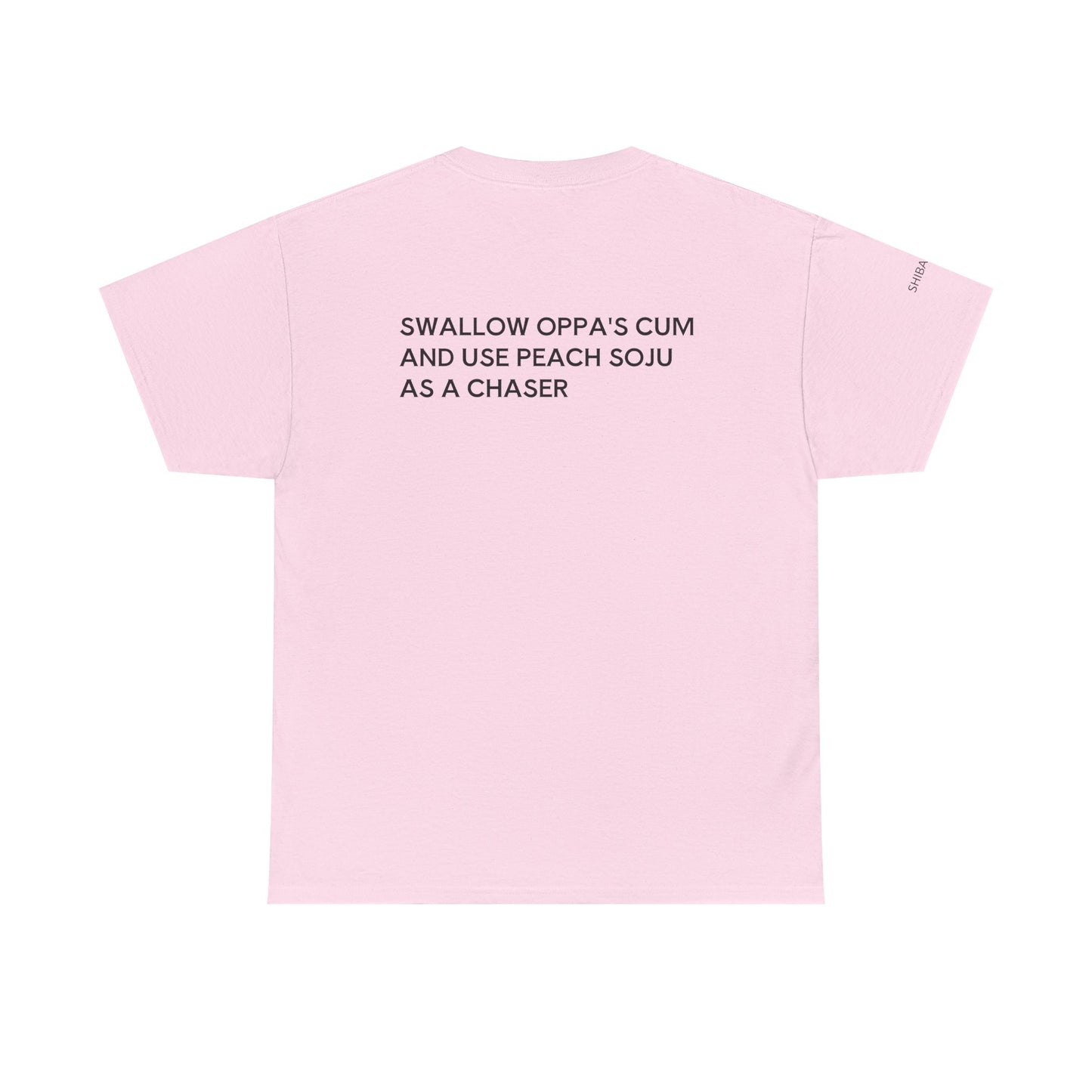 SWALLOW OPPA'S CUM - Unisex Heavy Cotton Tee