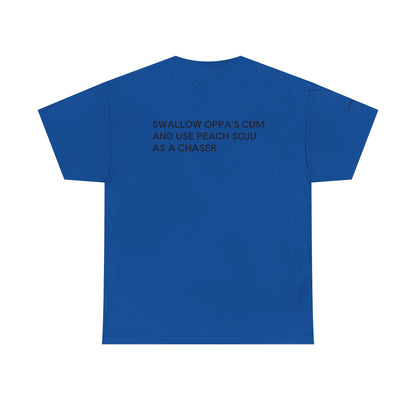 SWALLOW OPPA'S CUM - Unisex Heavy Cotton Tee