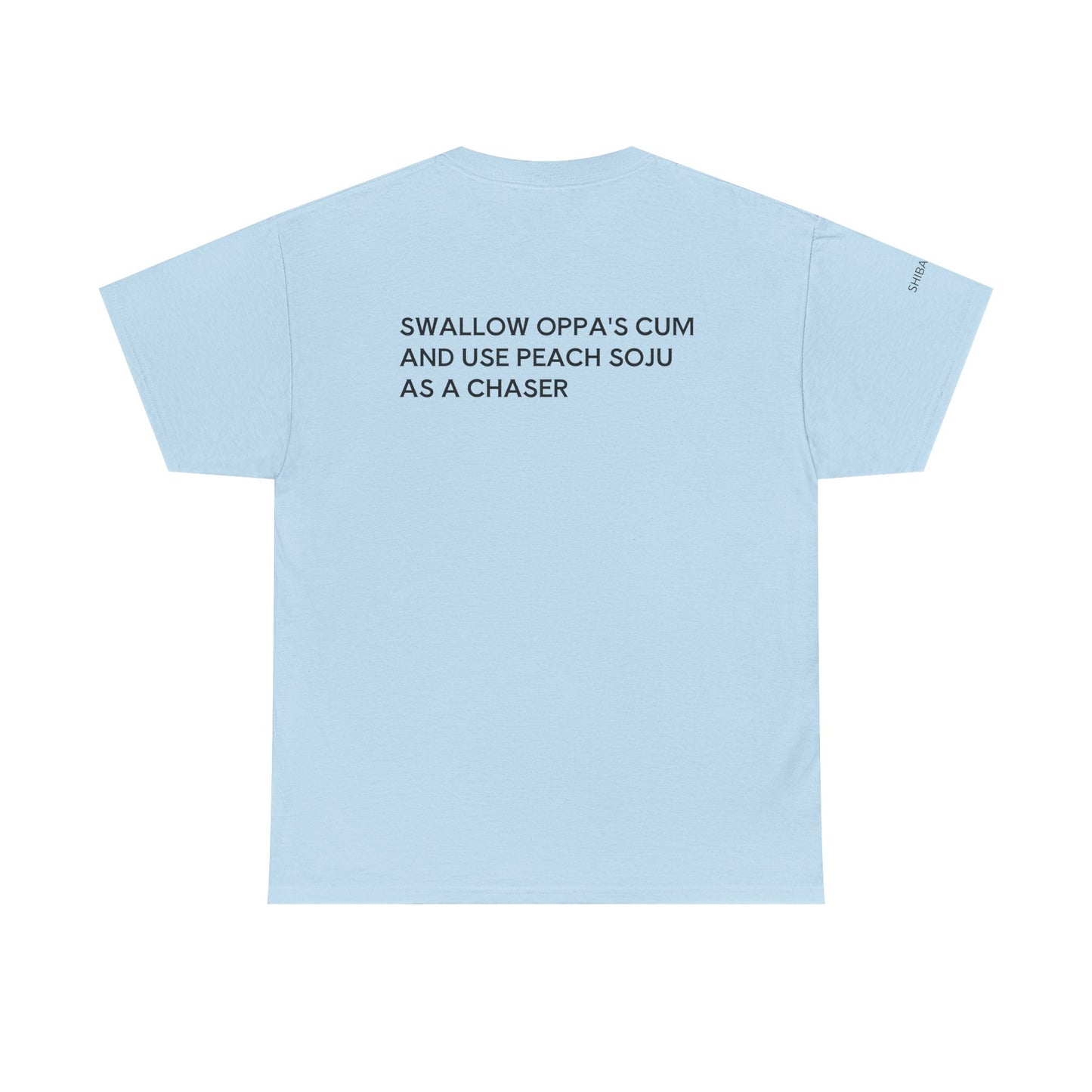 SWALLOW OPPA'S CUM - Unisex Heavy Cotton Tee