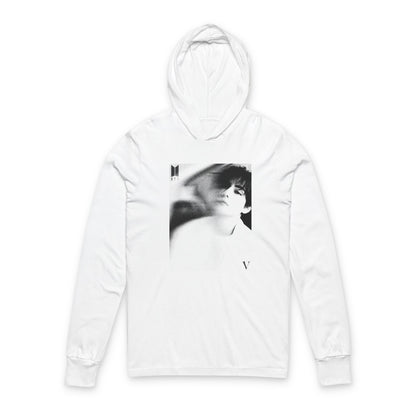 BTS V Unisex Hooded Long Sleeve Tee