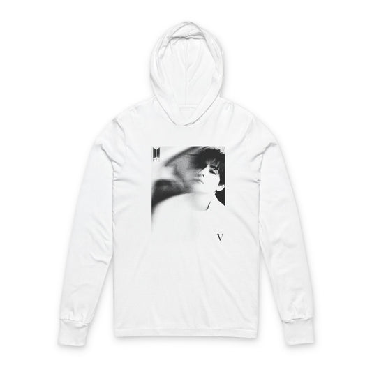 BTS V Unisex Hooded Long Sleeve Tee