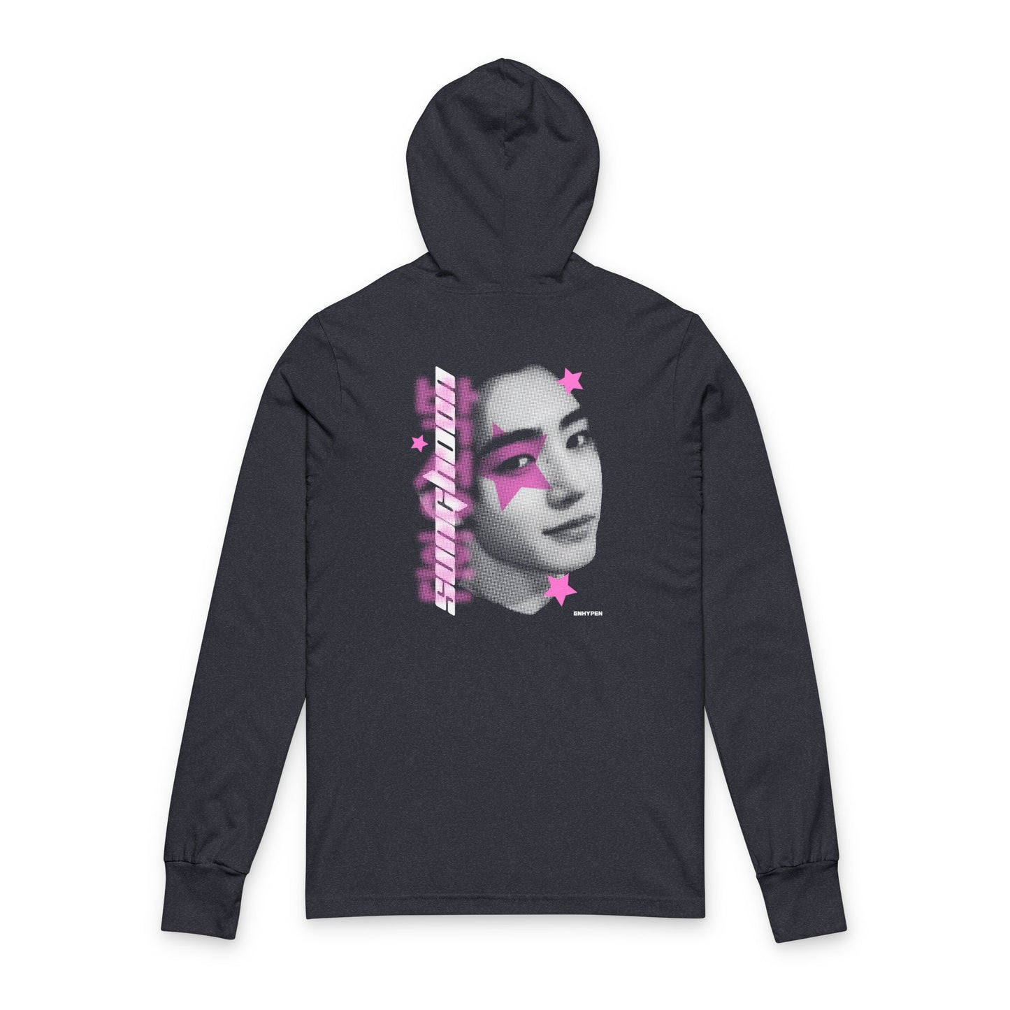 ENHYPEN SUNGHOON 2 - Unisex Hooded Long Sleeve Tee