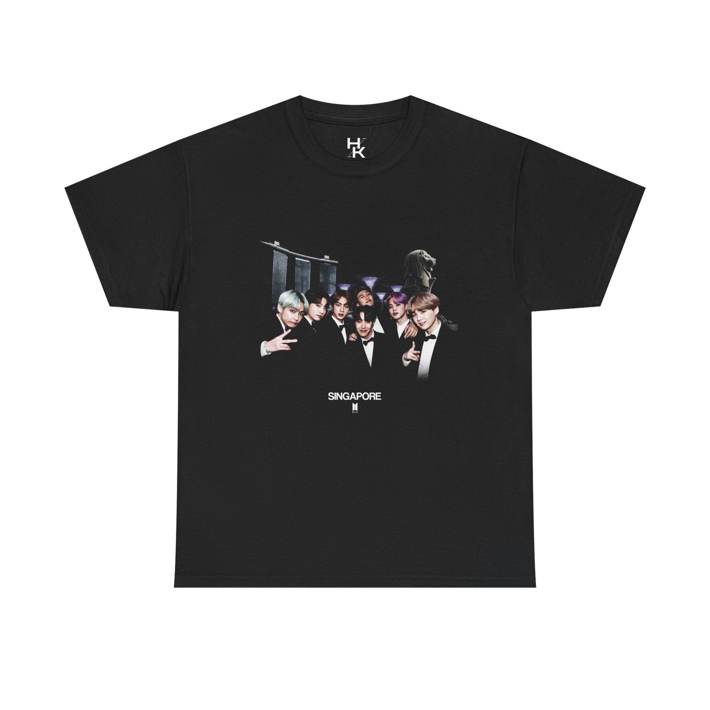 BTS Singapore Unisex Heavy Cotton Tee