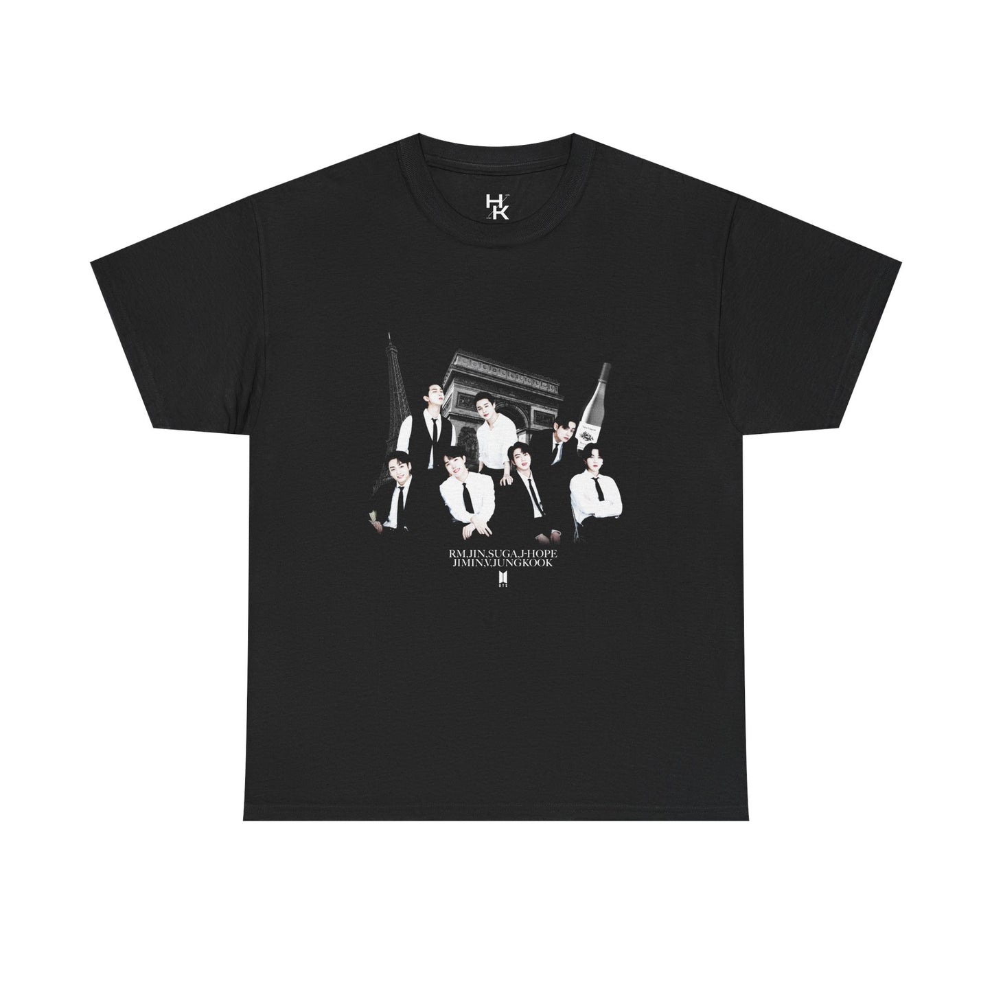 BTS Paris Unisex Heavy Cotton Tee
