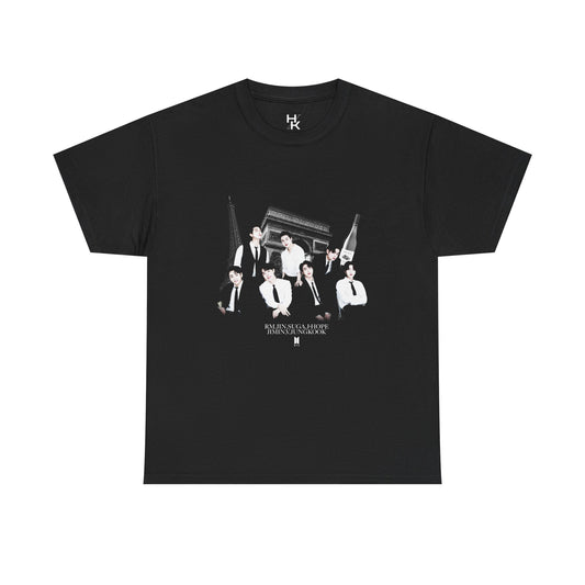BTS Paris Unisex Heavy Cotton Tee