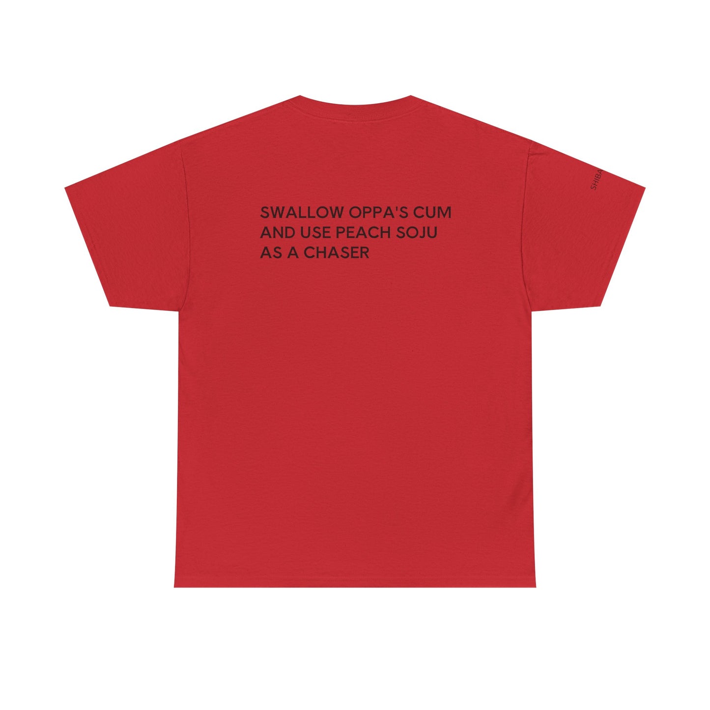 SWALLOW OPPA'S CUM - Unisex Heavy Cotton Tee