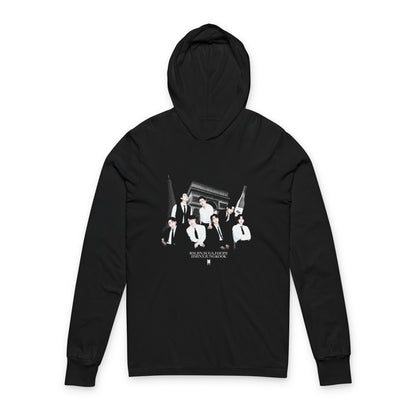 BTS Paris Unisex Hooded Long Sleeve Tee