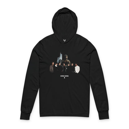 BTS Hong Kong Unisex Hooded Long Sleeve Tee