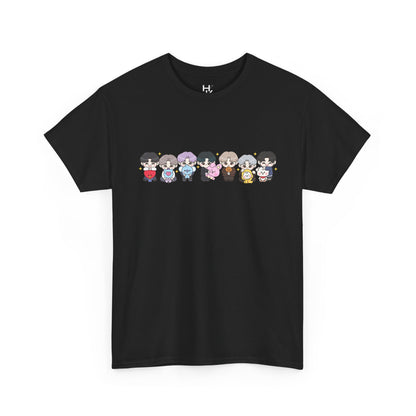 BTS character Unisex Heavy Cotton Tee