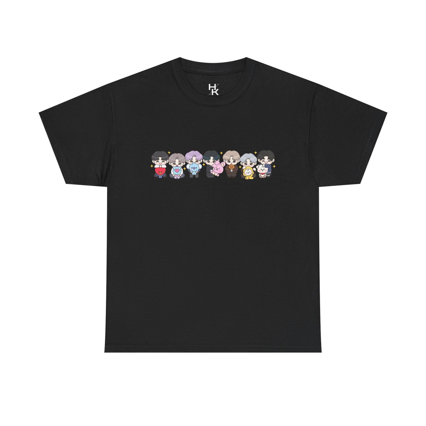 BTS character Unisex Heavy Cotton Tee