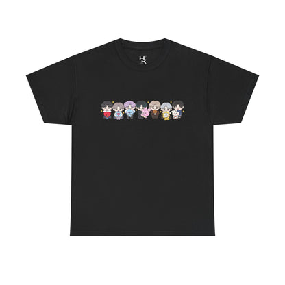BTS character Unisex Heavy Cotton Tee