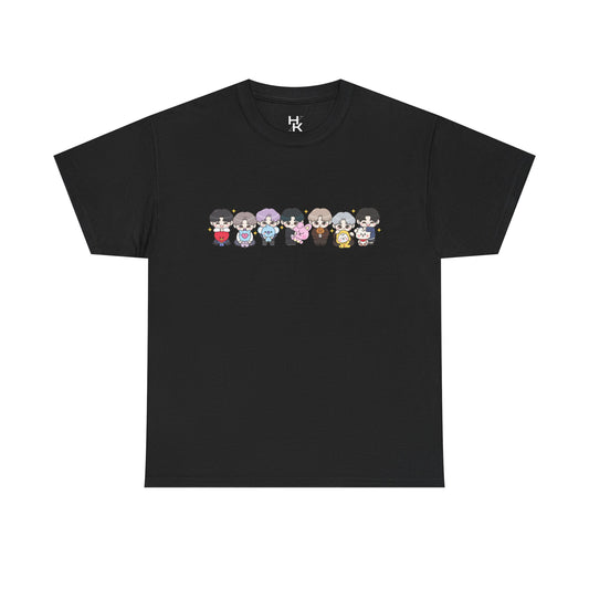 BTS character Unisex Heavy Cotton Tee