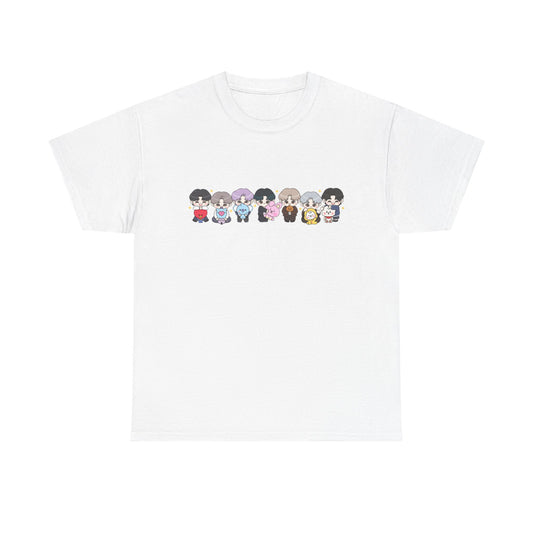 BTS character Unisex Heavy Cotton Tee