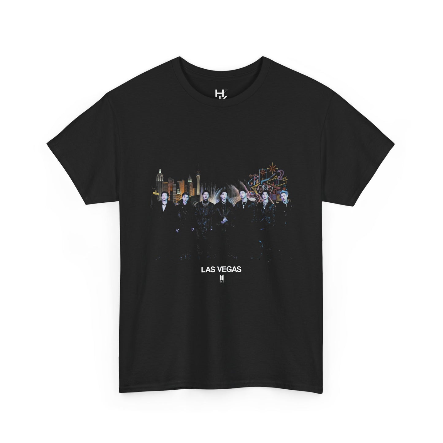 BTS Las Vegas Unisex Heavy Cotton Tee