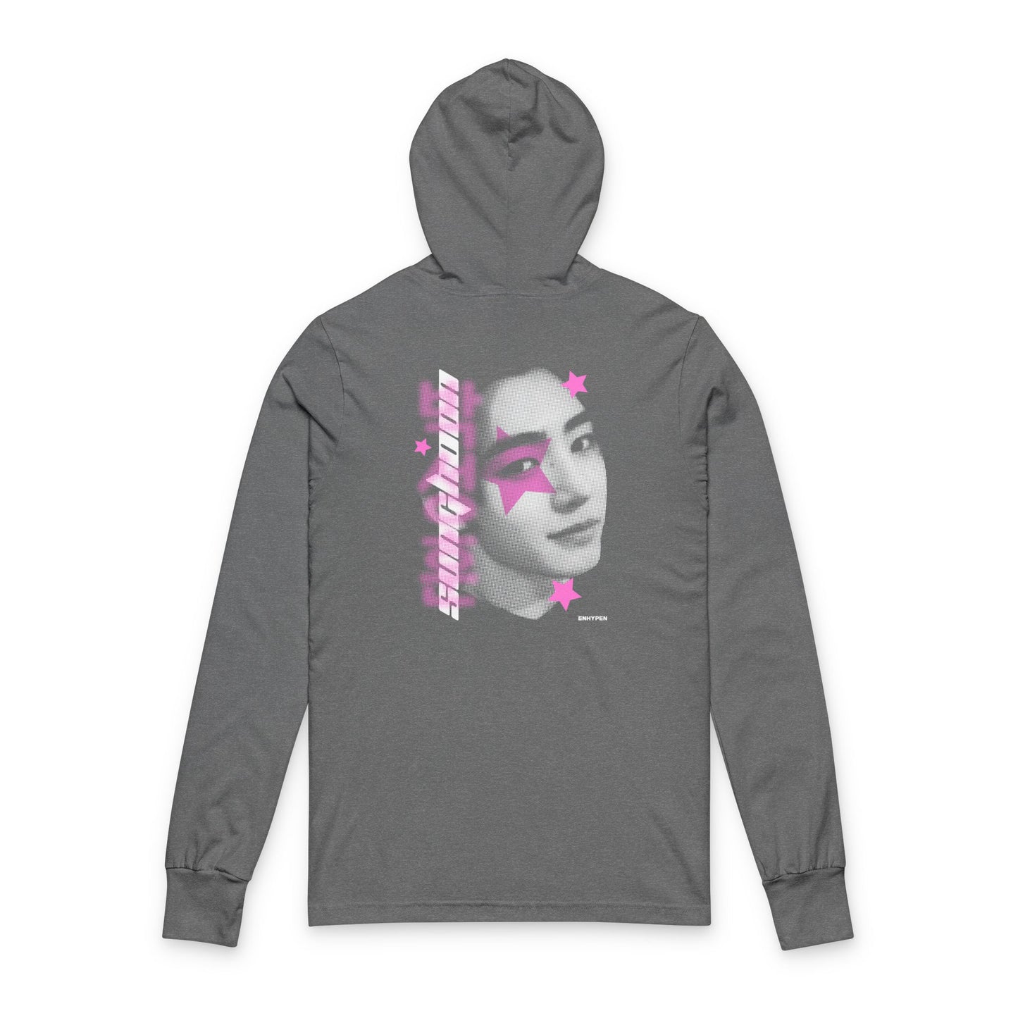 ENHYPEN SUNGHOON 2 - Unisex Hooded Long Sleeve Tee