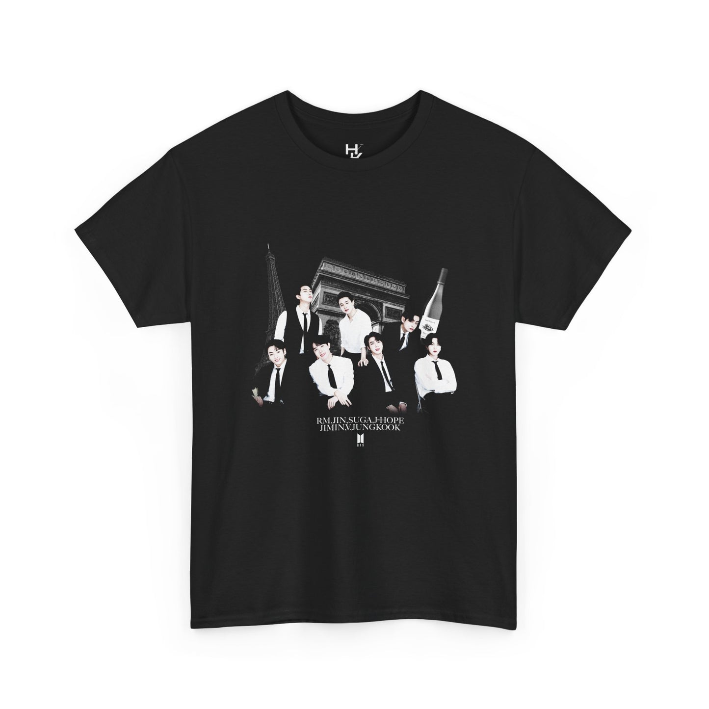 BTS Paris Unisex Heavy Cotton Tee
