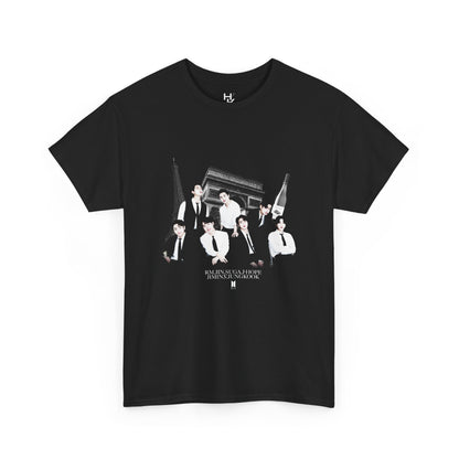 BTS Paris Unisex Heavy Cotton Tee