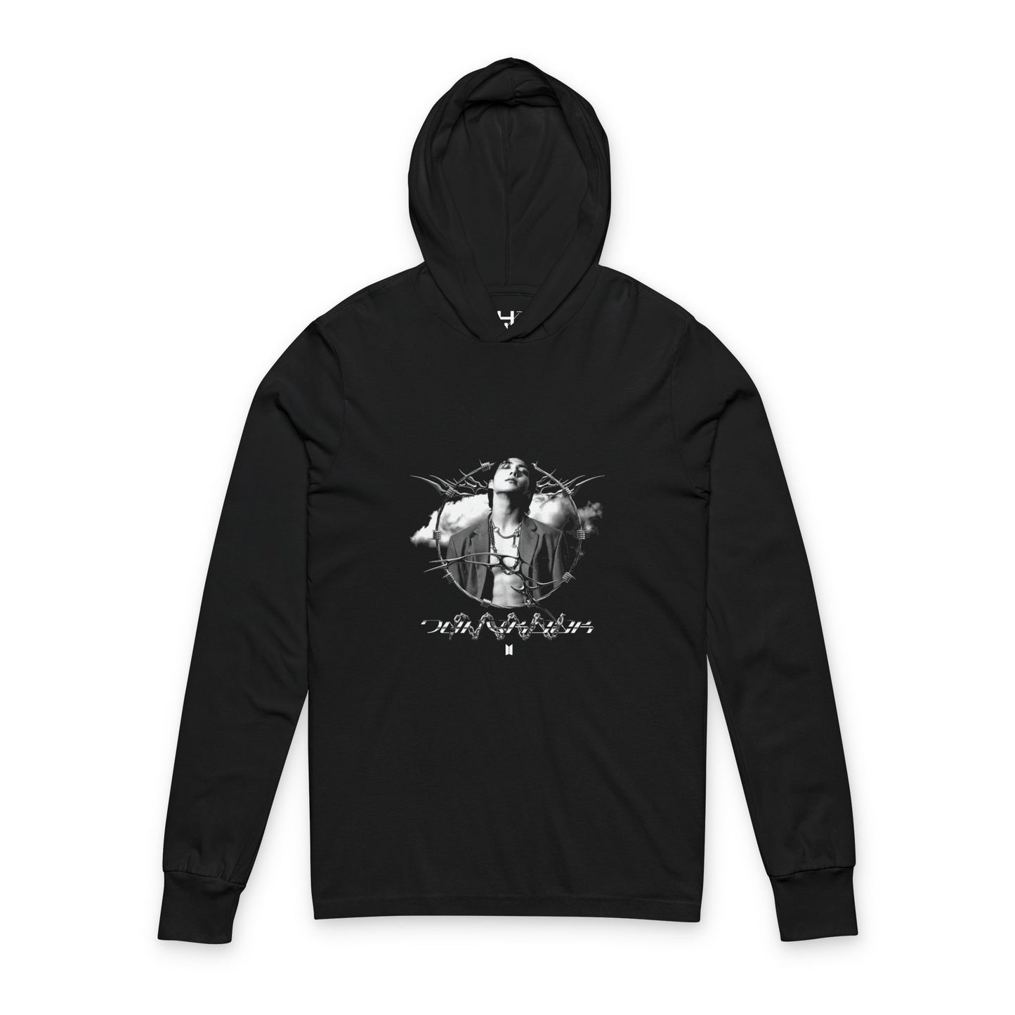 BTS Jungkook Unisex Hooded Long Sleeve Tee