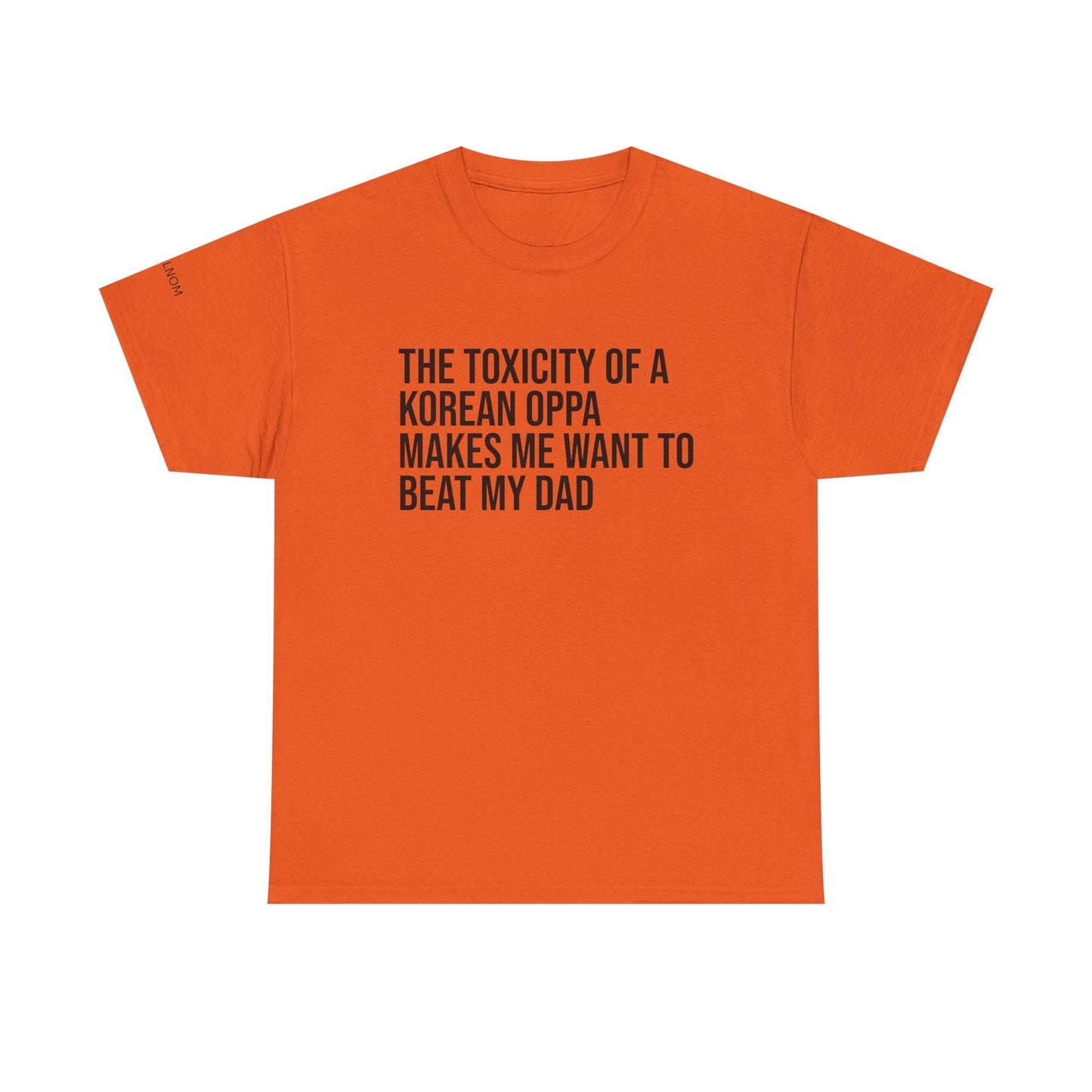 THE TOXICITY OF A KOREAN OPPA - Unisex Heavy Cotton Tee